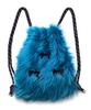 Other-Worldly Ribbon Gym Sack [Blue Fur]