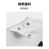 (TD) adidas Trefoil Shorts Tee Set 'White Black' Baby FI8318