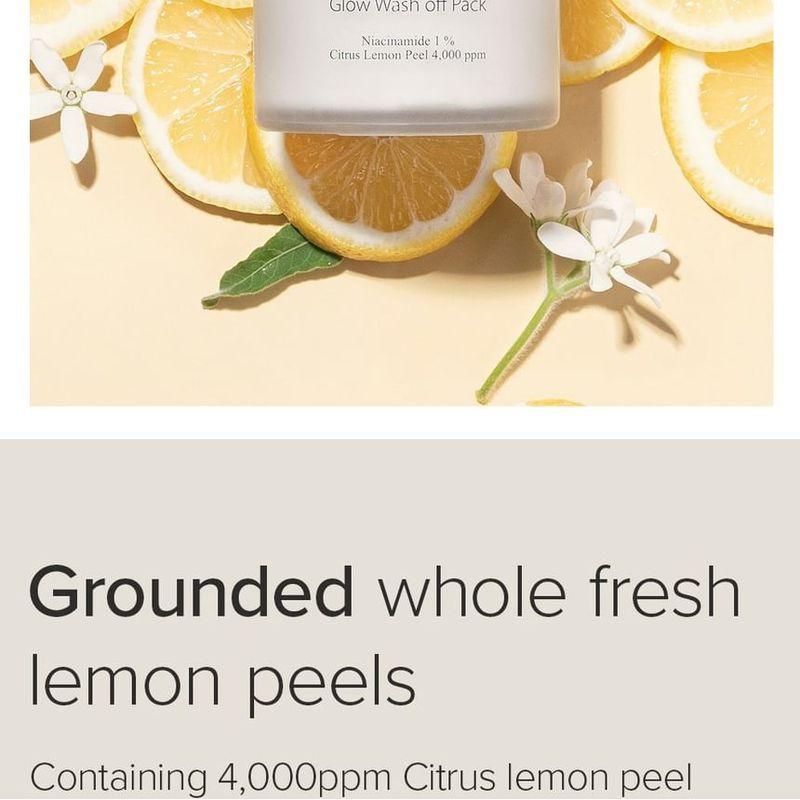 Mary&May Masque éclat à rincer au citron et à la niacinamide