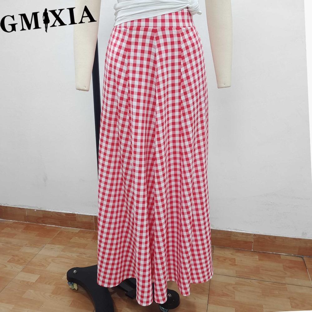 GMXIA Damenmode Freizeit Casual Sommer Frühlingsrock