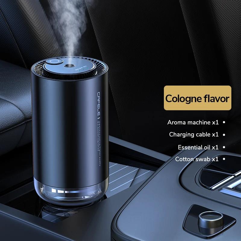 

Автомобильный освежитель воздуха, диффузор аромата эфирного масла, распределитель запаха, перезаряжаемый от USB, ароматерапия, освежитель воздуха с ароматом, светодиодная подсветка