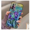 Lilac Irises Paintng Case For Samsung Galaxy A35 A55 A15 A32 A12 A22 A52 A06 A54 A34 A14 A56 A36 A26 A16 A13 A53