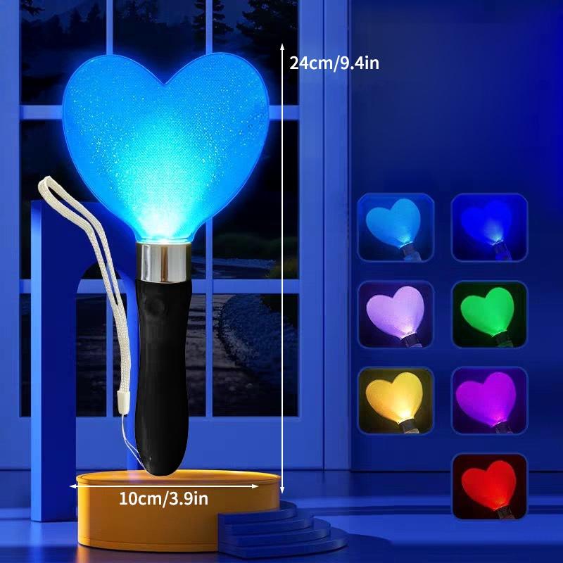 Color Changing Glow Stick Kpop Lightstick Concert Support Stick LED Light Rods Wedding Party Time Halloween Lighting Decor