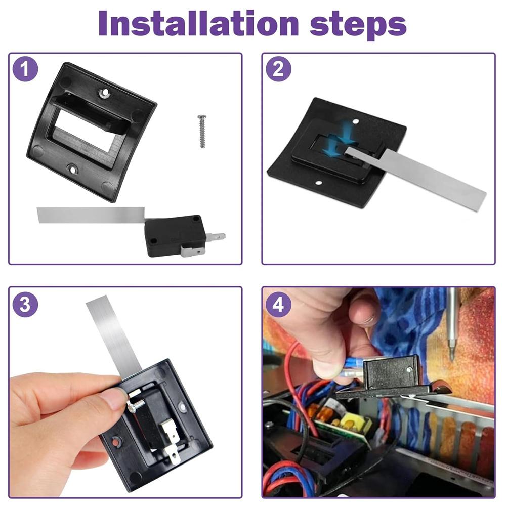 Sail Switch with Bracket Upgrade Kit 33082 For RV Furnace Replace