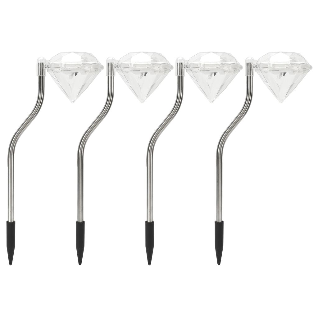 LED Solar Lights Outdoor Rainproof Landscape Street Lamp for Garden Lawn Yard Decoration