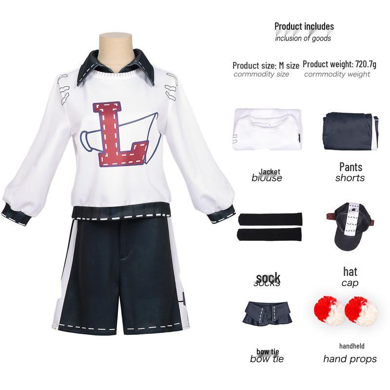 

Пятая личность Красная леди Косплей Полный комплект: Одежда, парики и аксессуары Double Extra Large