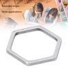 30Pcs   Shaped Hollow Resin Frame Stainless Steel Open Bezel Hollow Pendants Mold for