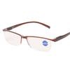 Half Frame Eyeglasses Anti-Blue Light Reading Glasses Men Women Presbyopia Optical Spectacle Computer Eyewear