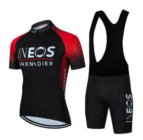 New Cycling Kit: Quick-Dry Summer Short Sleeve Jersey & Mountain Bike Bib Shorts