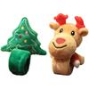 Elk Christmas Tree Hands Clap Circle Hand Pat Circle Patting Circle Toy Christmas Slap Circle