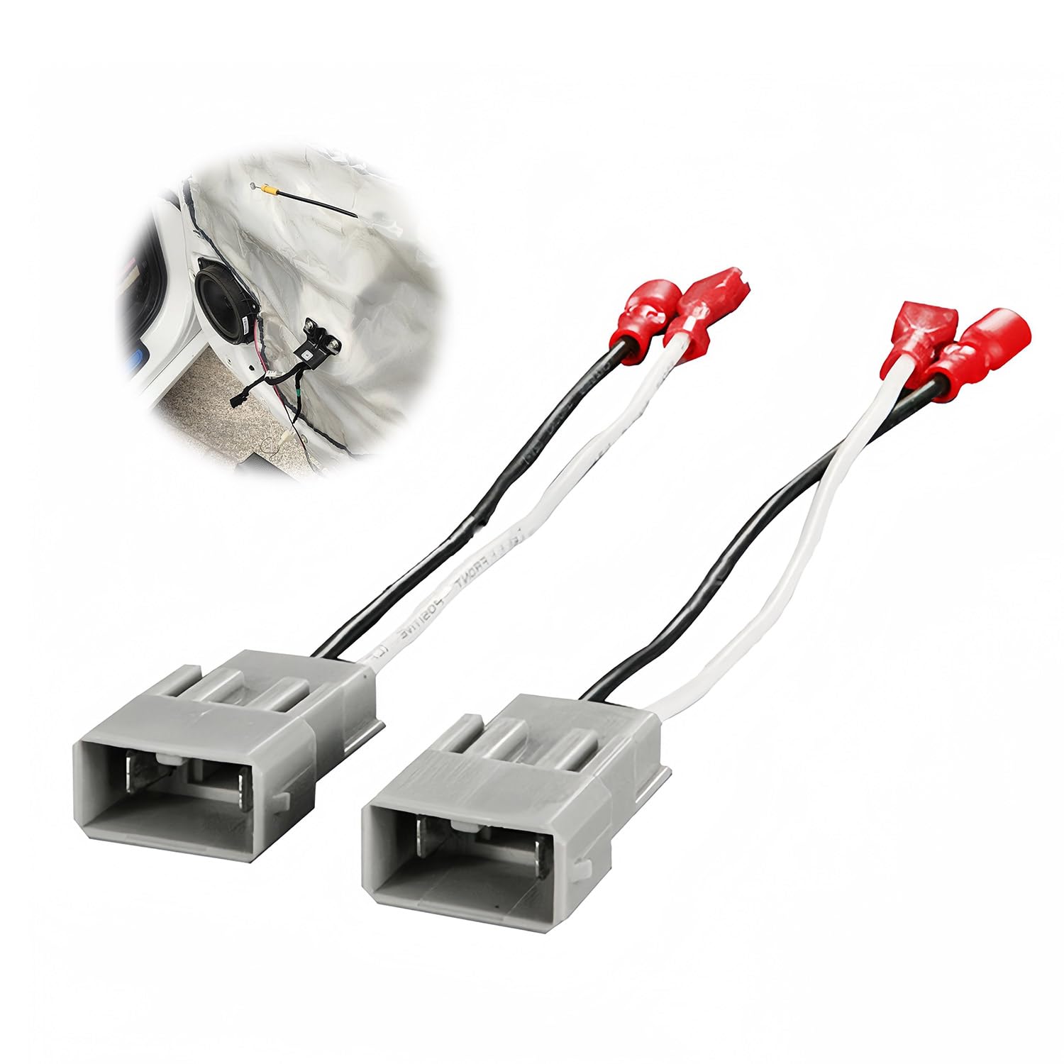 TVETE Car Speaker Connector Harness Adapter Radio Speaker Speaker Wire