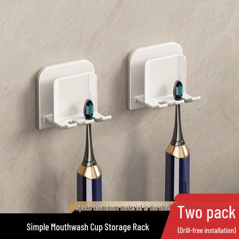 LIEI Suction Cup Wall-Mounted Toothbrush Holder