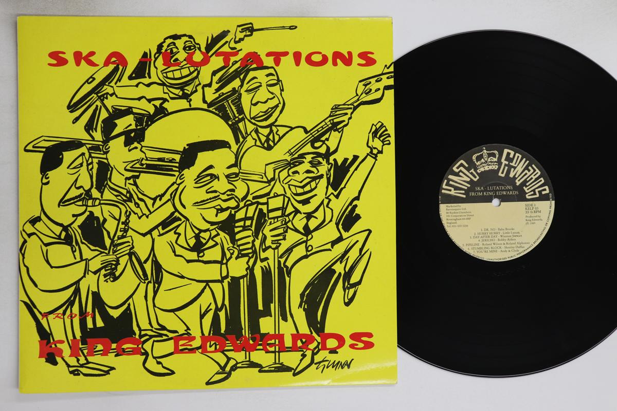 

LP Record VARIOUS SkaLutations From King Edwards KELP03 King Edwards 1989 UK Reggae Ska Dub Used