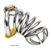 Ergonomic Stainless Steel Stealth Lock Male Chastity Device,Cock Cage,Penis Lock,Cock Ring,Chastity Belt, S053