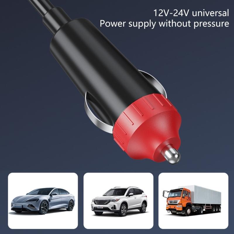 120W Car Power Inverter with PD 30W Type-C & USB-A Port DC12V-24V To 220V Car Plug Adapter Outlet Vehicle