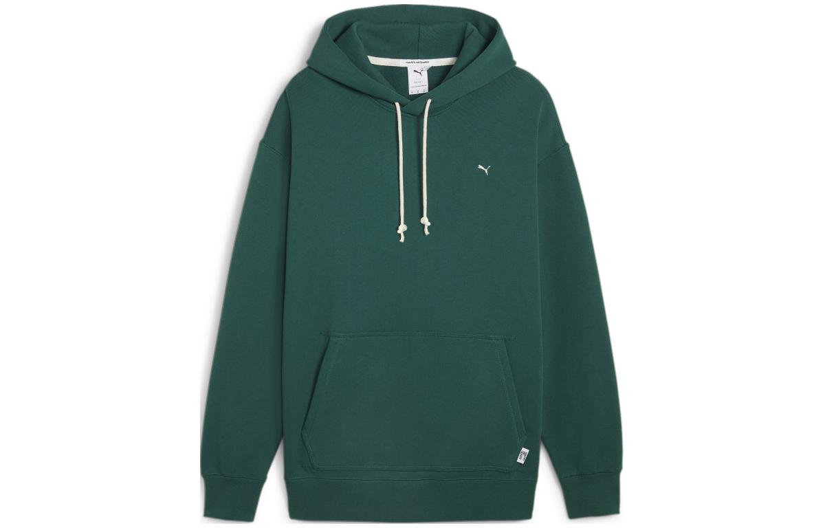 Puma logo-embroidery hoodie 624011-43 M
