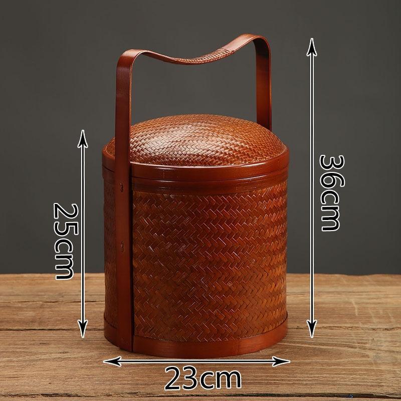 

JingJingRS Handmade Bamboo Food & Gift Basket