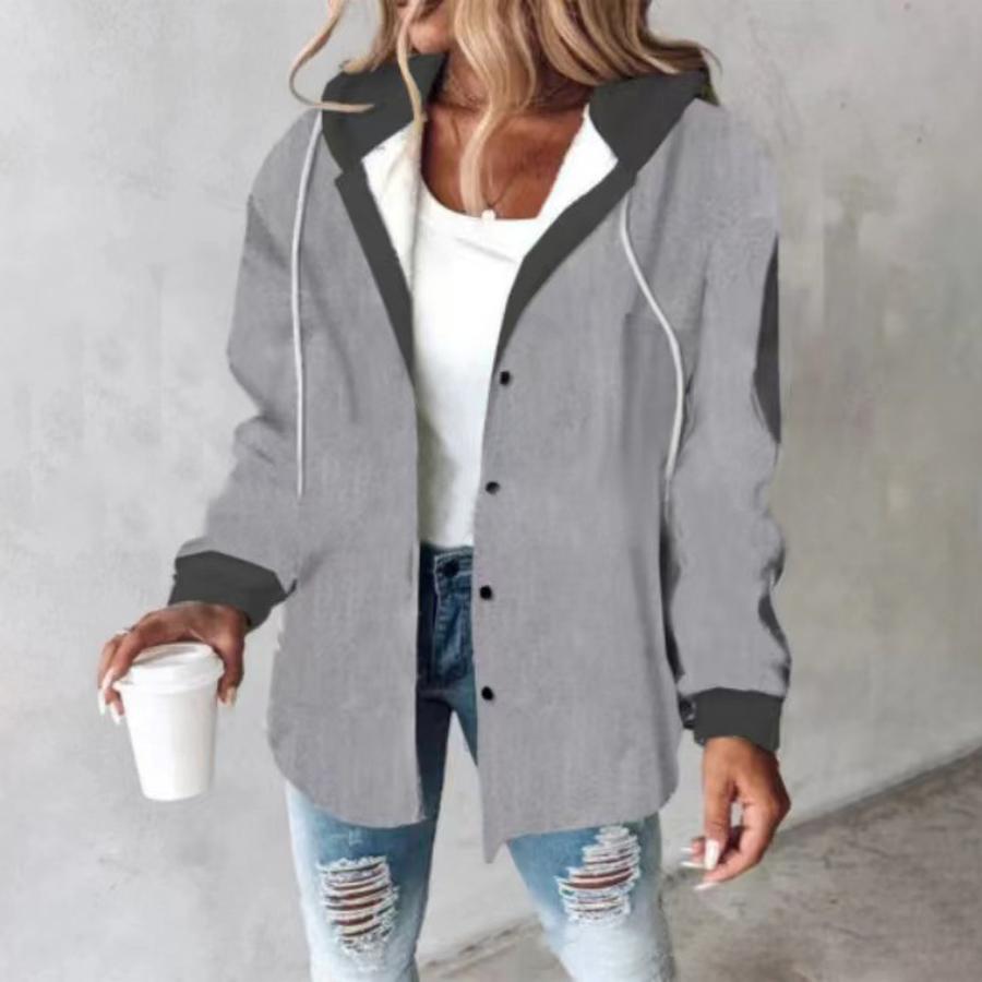 Casual Women's Large Checkered Coat Autumn Winter New Arrival