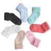 Thickened Terry Wool Socks for Boys and Girls: Warm, Loose-Mouth Design for Autumn and Winter.