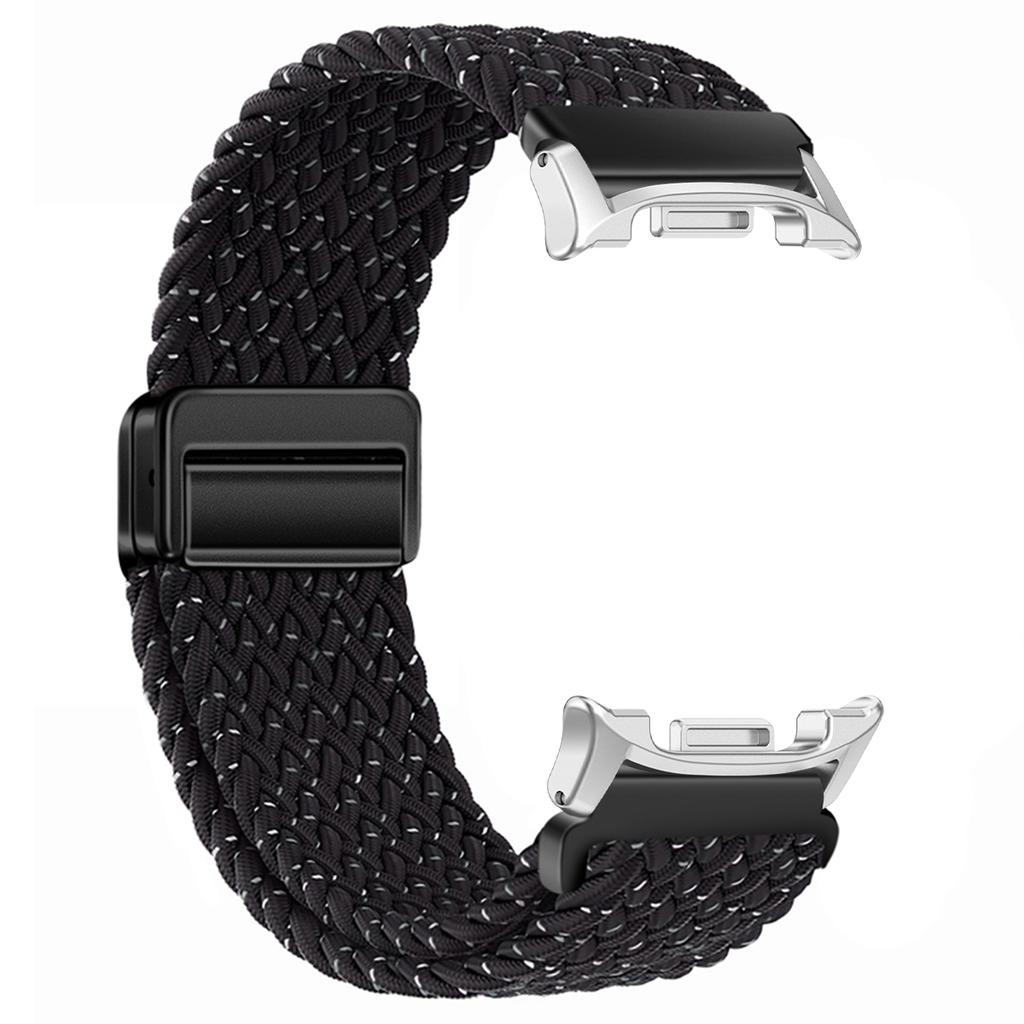 Braided Nylon Band for Samsung Galaxy Watch 8/8 Classic 46mm Magnetic Buckle for Galaxy Ultra 2025/7 47mm Colorful Sport Strap