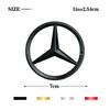 FXIK3 70mm Engine Cover Emblem Badge Sticker for Mercedes Benz W204 W205 W212 W213 W221 W166 W176 W177 CLA GLA GLC GLE etc