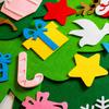 Felt Christmas tree with ornaments toy gift Christmas for children creative diy