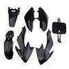 Plastic Body Fairing Kit Flexible Replacement Motorcycle Fender Set for Mini Motorcycle Enduro Use