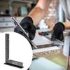 90 Degree Carpenter Square, with Measuring Scale,Right Angle Ruler,L Square Ruler for