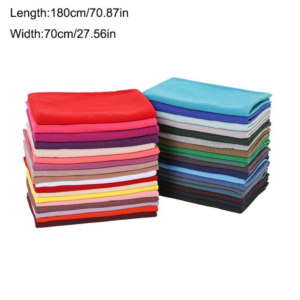Soft Plain Hijab 170x60cm Jersey Hijab Fashion Hijab Scarf Women