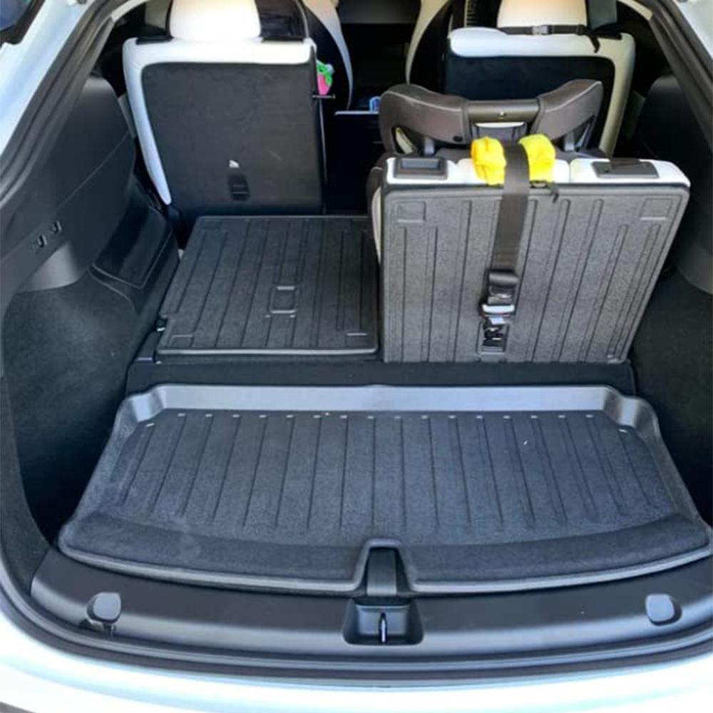 For Tesla Model Y 7 Seater and Model Y 5 Seat All Weather TPE Waterproof Anti-Slip Floor Mat Cargo Liner 2020-2023 Accessories