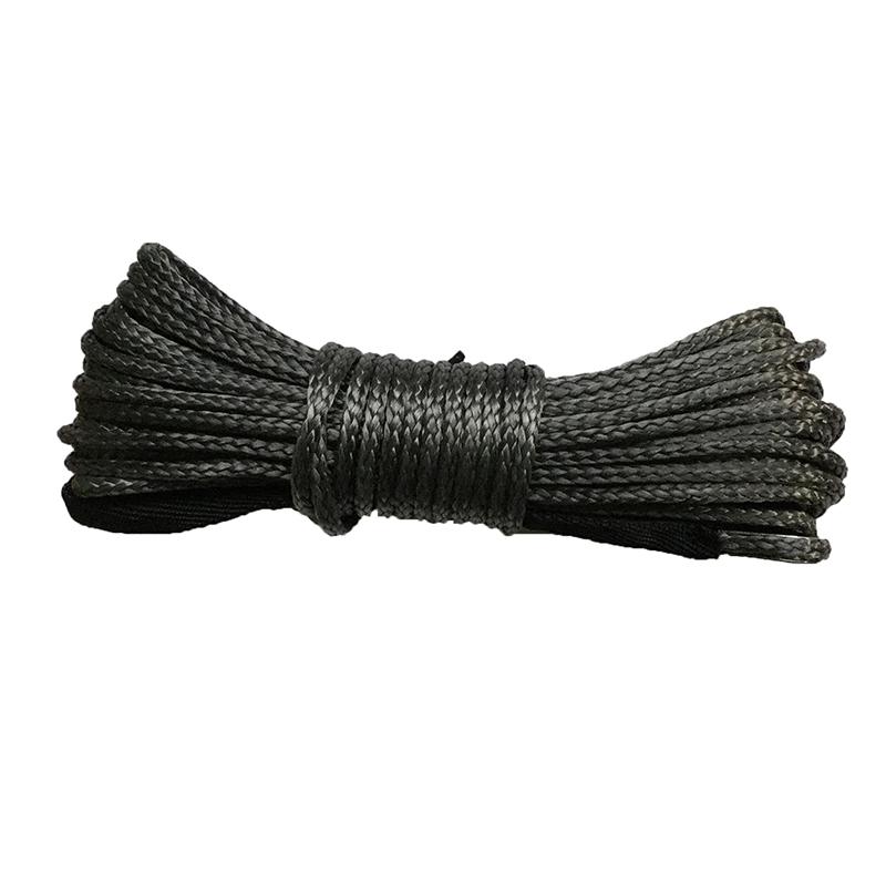 8mm X 20m Synthetic Winch Rope Cable Compatible With ATV UTV Truck