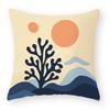 Office Sofa Car Cushion Cover Plant Flower Cat Pattern Luxury Home Decor Pillow Cover