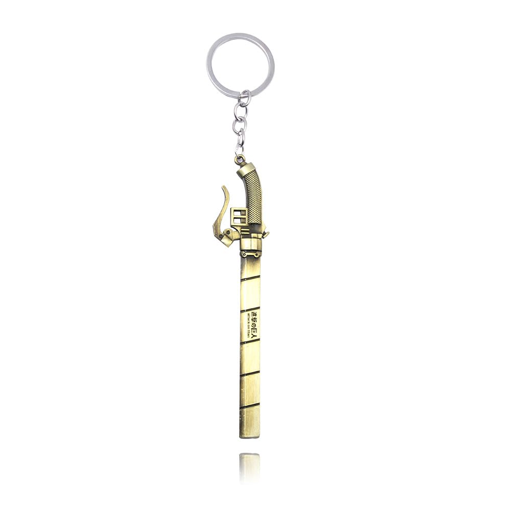 Attack on Titan Scout Regiment 3D Maneuver Gear Cosplay Gift [Sizuuenn] Keychain, Accessory, Photograph, Souvenir,