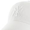 47 BRAND Kšiltovka New York Yankees MLB Clean Up, Pánská bílá kšiltovka