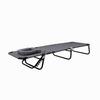 Foldable Camping Cot for Adults, Reclining Lounge Chair with Face Hole, 4 Height Adjustable, Removable Pillow