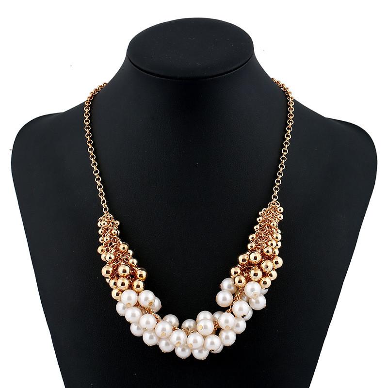 Fashion Simulation Pearl Women Necklace For Holiday Gifts And Fashion Lovers