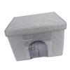 Foldable Pet House with Ice Packs Comfortable Portable Indoor Pet Cave All Season   for Home Travel