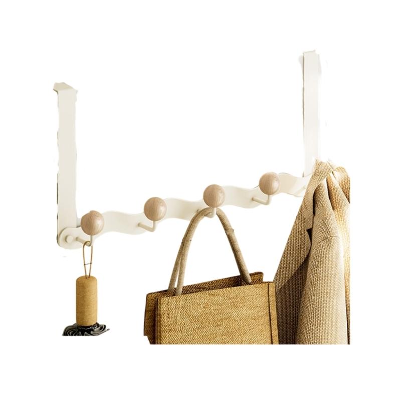 Sturdy Iron Door Hook Hanger for Coat Bags With Stable Designs