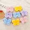 Cute Silica Gel Bow Children's Mini Shoulder Bags Candy Color Baby Girls Coin Purse Handbags Rainbow Strap Kids Crossbody Bag