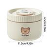 Durable Stainless Steel Thermal Food Container with Leak Proof Lid and Portable Handle for Office or School