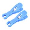 2Pcs Acrylic Opening Pliers Disposable Ear Puncture Tweezers Body Piercing Tool