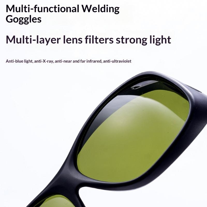 Ergonomic Welding Goggles Protective Eyewears Providing Clarity Full Spectrum Radiation Defense For Industrial Tasks