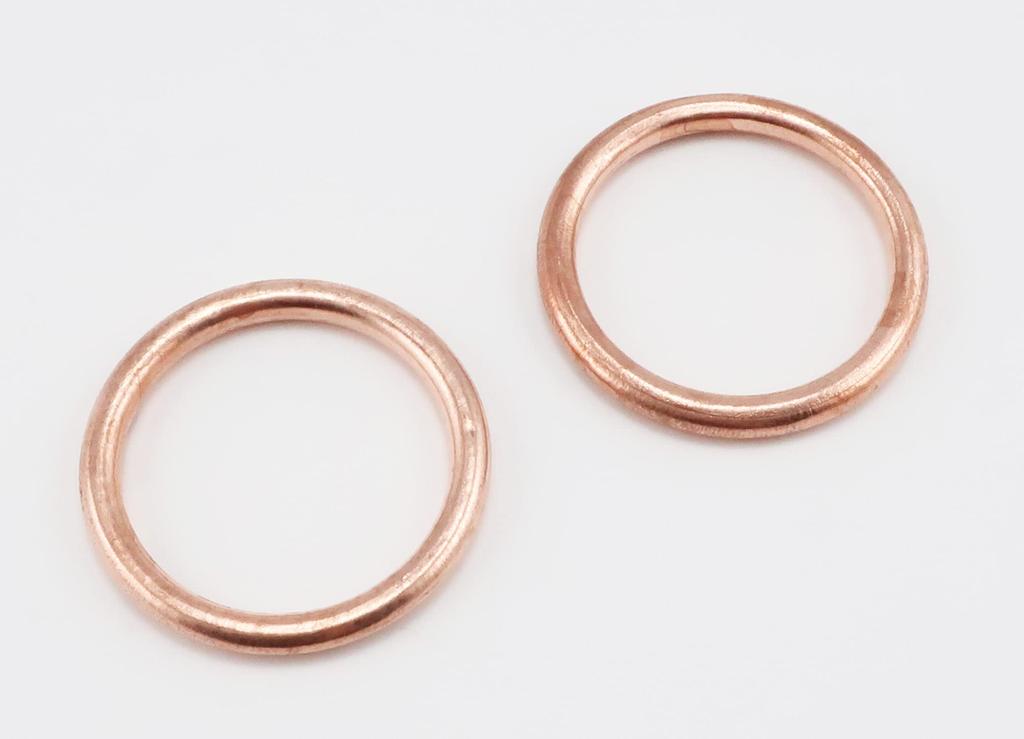 Kitaco 963-1000012 Exhaust Muffler Gasket (XH-12), RVF400, Hornet 250, FTR223, CB223S, Etc