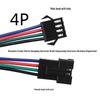 SM Plug-in Wire 2P-6P Male-Female 2.54mm Terminal LED Connection for Aircraft Mating