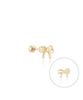 Lloyd Double Mini Ribbon 14K Gold Piercing Lpfp3032G