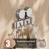 Suction Cup Over-the-Door Hook Rack - Strong Load-Bearing, No-Drill, Wall-Mounted Coat and Hat Hooks for Bathroom.