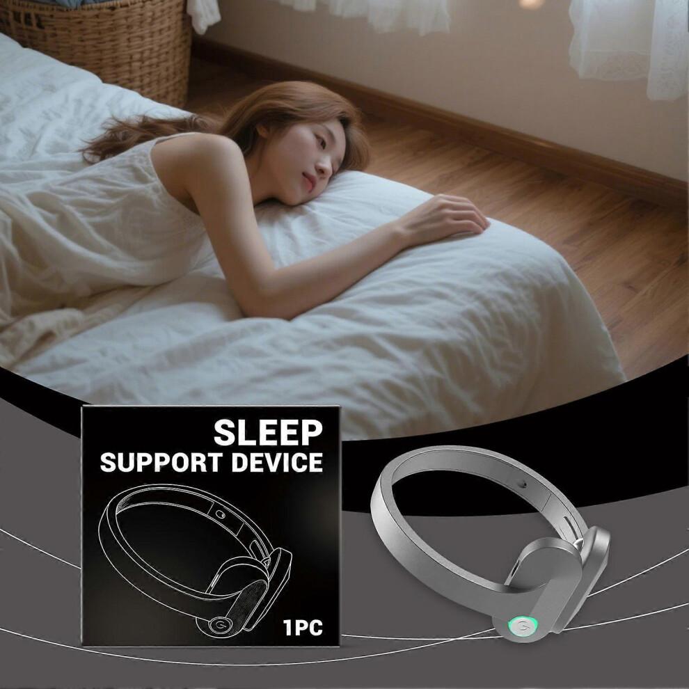 Stimolatore del Nervo Vago per un Sonno Migliore e Sollievo dallo Stress, Dispositivo per Aiutare il Sonno per Adulti, Dispositivo Indossabile di Supporto al Sonno per il Benessere a Lungo Termine