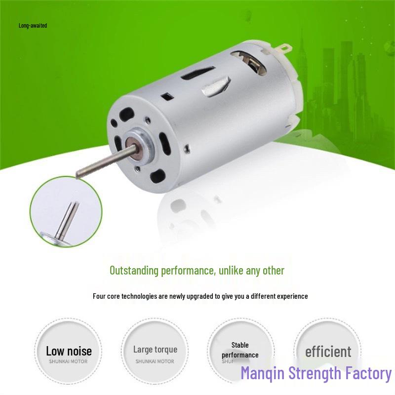 High-Speed 13000 RPM Bait Boat Motor 390 Type 7.4V with Power Servo Feeder