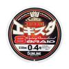 Sunline Saltimate PE Egista 8 PE Line for Eging 8-strand (squid Fishing), 150m, White/Pink/Light Green, 0.4 (size 0.4)