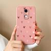 For Redmi Note 5 7 7S 8 9 9S 9T 10 10S 10T K80 Pro Max Plus Phone Cases Fashion Love Heart Pattern Liquid Silicone Protective Covers For Redmi Housing
